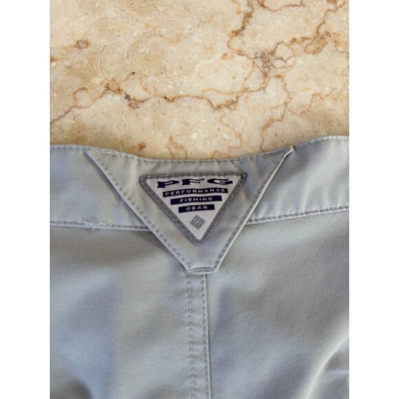 Columbia PFG Mens Performance Fishing Gear Shorts Gray Size 34 ***note pics!! - Picture 5 of 9